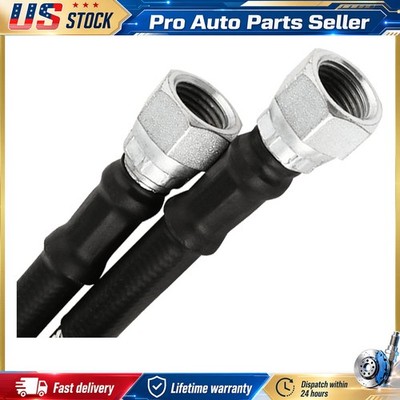 6AN 70'' Transmission Cooler Hose Kit Lines For GM Chevy 4L80E For Ford C4-C6-AOD