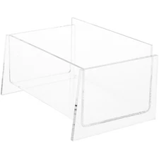 Plymor Clear Acrylic Postcard Countertop Holder, Fits 5.8" x 4.1" Items