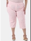 Just My Size Women’s Plus Pink Floral Capris Size 1X NWT — photo 2
