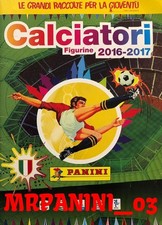 PANINI CHOOSE FIGURES STICKERS FOOTBALLERS 2016-17 2017 MANCOLISTA 1 - 200