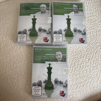 Meeting the Gambits Andrew Martin vol 1-2 Simon Williams the queens gambit CHESS