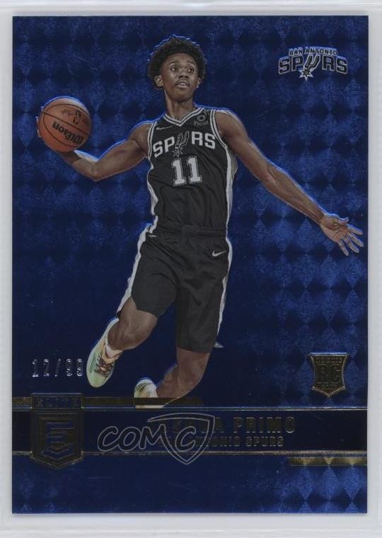 2021-22 Donruss Elite Rookies Blue /99 Joshua Primo #237 2s2