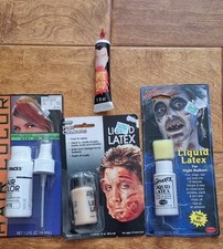 Lot Of 4 Vintage Halloween Make Up New