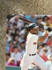 Vintage 1989 Ellis Burks 8x10 Photo Boston Red Sox Outfielder  — photo 3