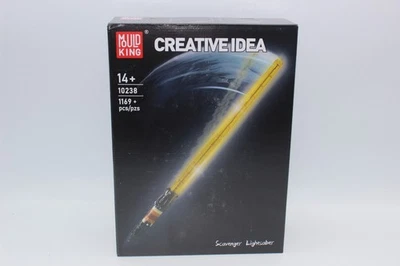 Mould King 10238 gelbes Lichtschwert Klemmbausteine NEU OVP