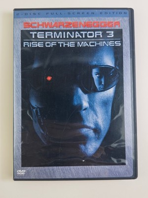 Terminator 3 Rise of the Machines DVD 2003 Full-Screen Arnold Schwarzenegger