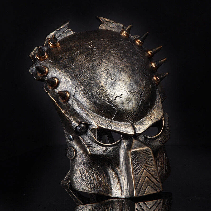 Alien vs Predator AVP Lone Wolf Predator Mask Cosplay Prop Collection Resin Mask - Image 4 of 4