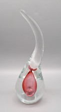Kunstglas Skulptur Design Kunstobjekt H&ouml;he ca. 36cm ca.3,6kg Glas Dekoration
