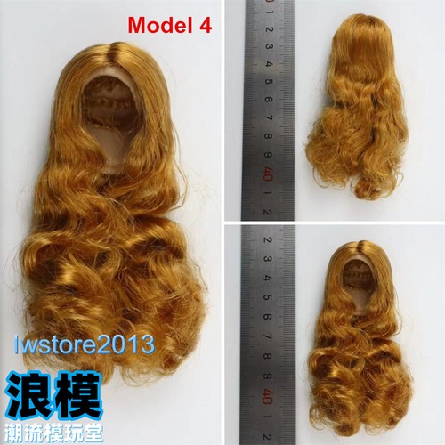 1/6 Artificial Hair Wig Cover For 12" Female Phicen TBL JO Figure Head Body Toys - Picture 27 of 45