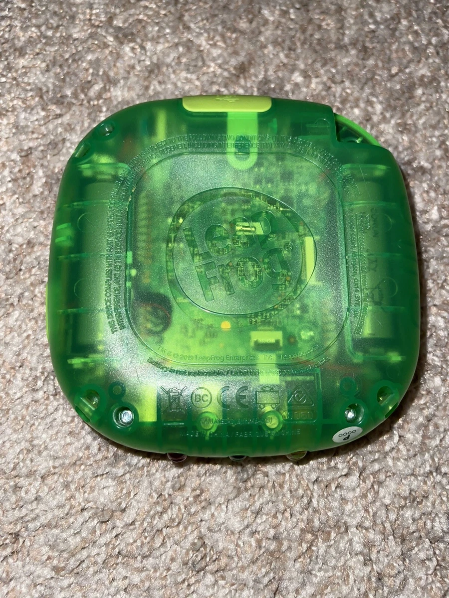 LeapFrog RockIt Twist Handheld Learning Game System Green Tested