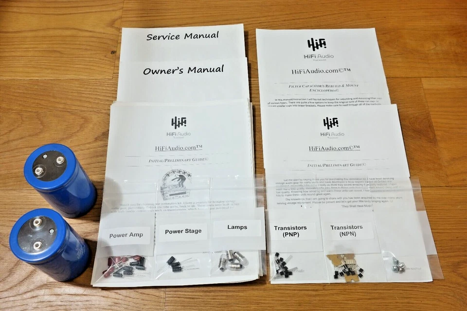 Amplificador amplificador Marantz 250M reconstrucción restauración recapitulación actualización kit reparación Foto 2 de 4