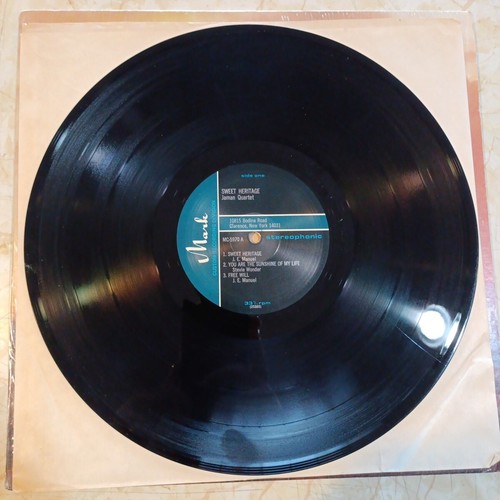 Jaman Quartet. Sweet Heritage. EX Vinyl LP.1974 Shrink. Ultra Rare! Mark Records - Picture 3 of 4