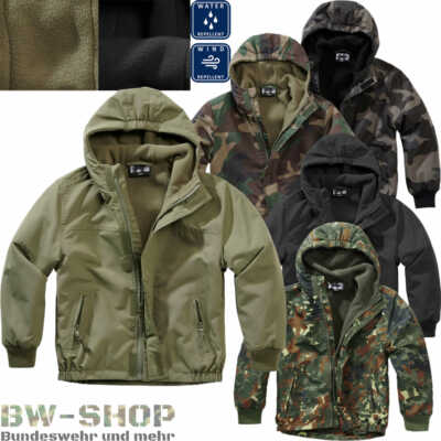 BWuM KINDER WINDBREAKER MIT ZIPPER GEFÜTTERT KIDS REGENJACKE WINDJACKE JACKE RV