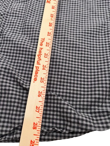Structure Gray Modern Fit Dress Shirt Gray Long Sleeve Adult Men's XL XLarge - Picture 4 of 9