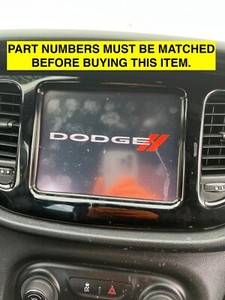 ナビゲーションタッチスクリーンデジタイザー Dodge Dart Uconnect 8.4