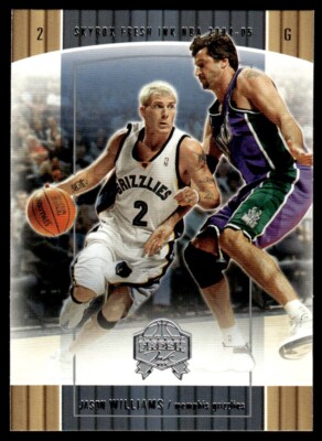 2004-05 SkyBox Fresh Ink Jason Williams Memphis Grizzlies #27 | eBay
