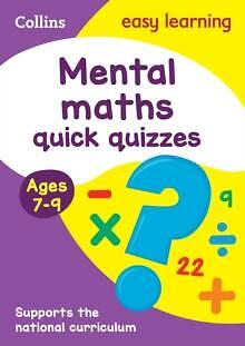  Mentale Mathematik schnelle Quiz Alter 7-9 von Collins leicht zu lernen 9780008212599 Papier