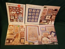 Lot Of 6 Graph-it Arts Cross Stitch Books/Leaflets 