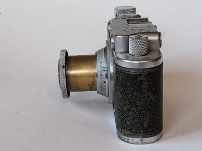Vintage zorki-1 industar-22 rangefinder Soviet film camera with