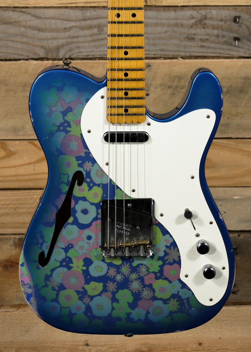 Fender Custom Shop F22 LTD 50s Thinline Relic Aged Blue