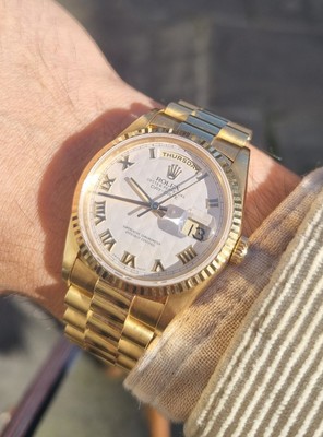 rolex day date pyramid dial