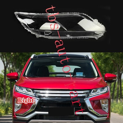 Right Side Headlight Lens Cover+Glue For Mitsubishi Eclipse Cross 2018-2020