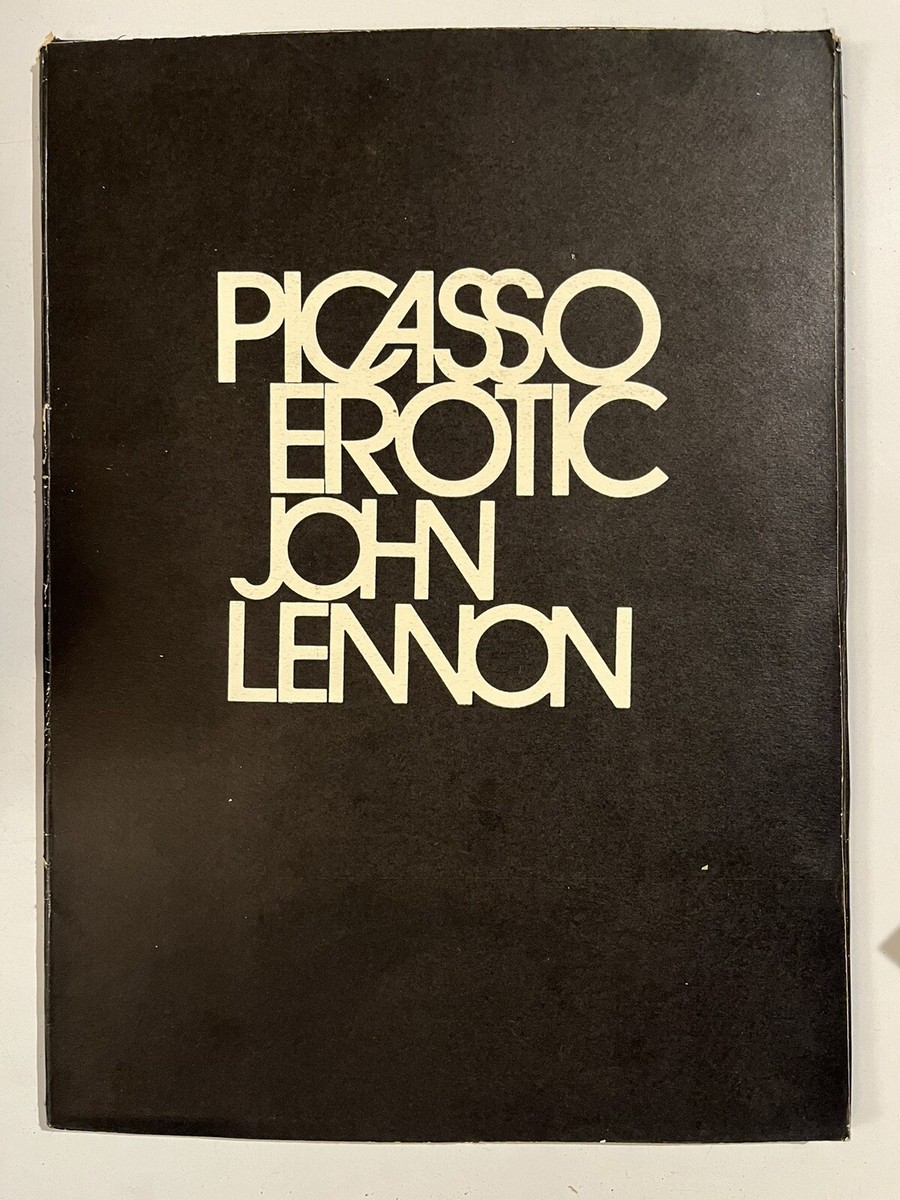 Picasso Erotic John Lennon 1970 Erotic Drawings Argentine Ed