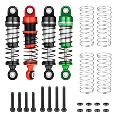 FLYXM Alloy Front Rear shock absorber 4PCS Fits For FMS 1:18 LC80 RC Car
