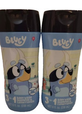 Bluey 3-in-1 Body Wash Shampoo  Conditioner  New Ltd Edition  Pack of 2