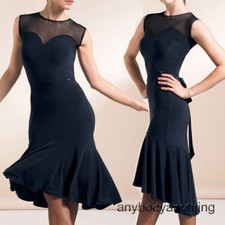Ballroom Latin Tango Salsa Rhythm Practice Performance Dance Dress Rumba Cha Cha