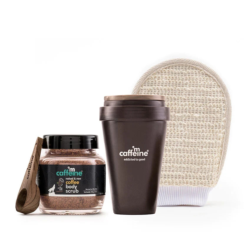 mcaffeine exfoliating gloves