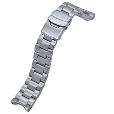 316L Solid Oyster Stainless Steel Watch Band Made for Orient Kamasu Diver Watch