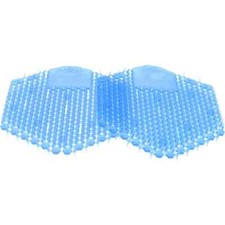10 Count Fresh Products 2WDS60CBF Urinal Screens, Blue, Cotton Blossom Scent