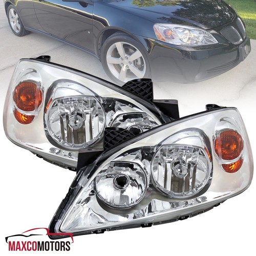 Headlights Fits 20052010 Pontiac G6 Replacement Head Lamps Left+Right