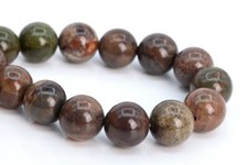 8MM Genuine Natural African Green Opal Beads Grade AAA Round Loose Beads 7.5"