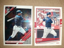 Lot(2) - Xander Bogaerts - 2019 Optic & 2020 Donruss - Boston Red Sox 