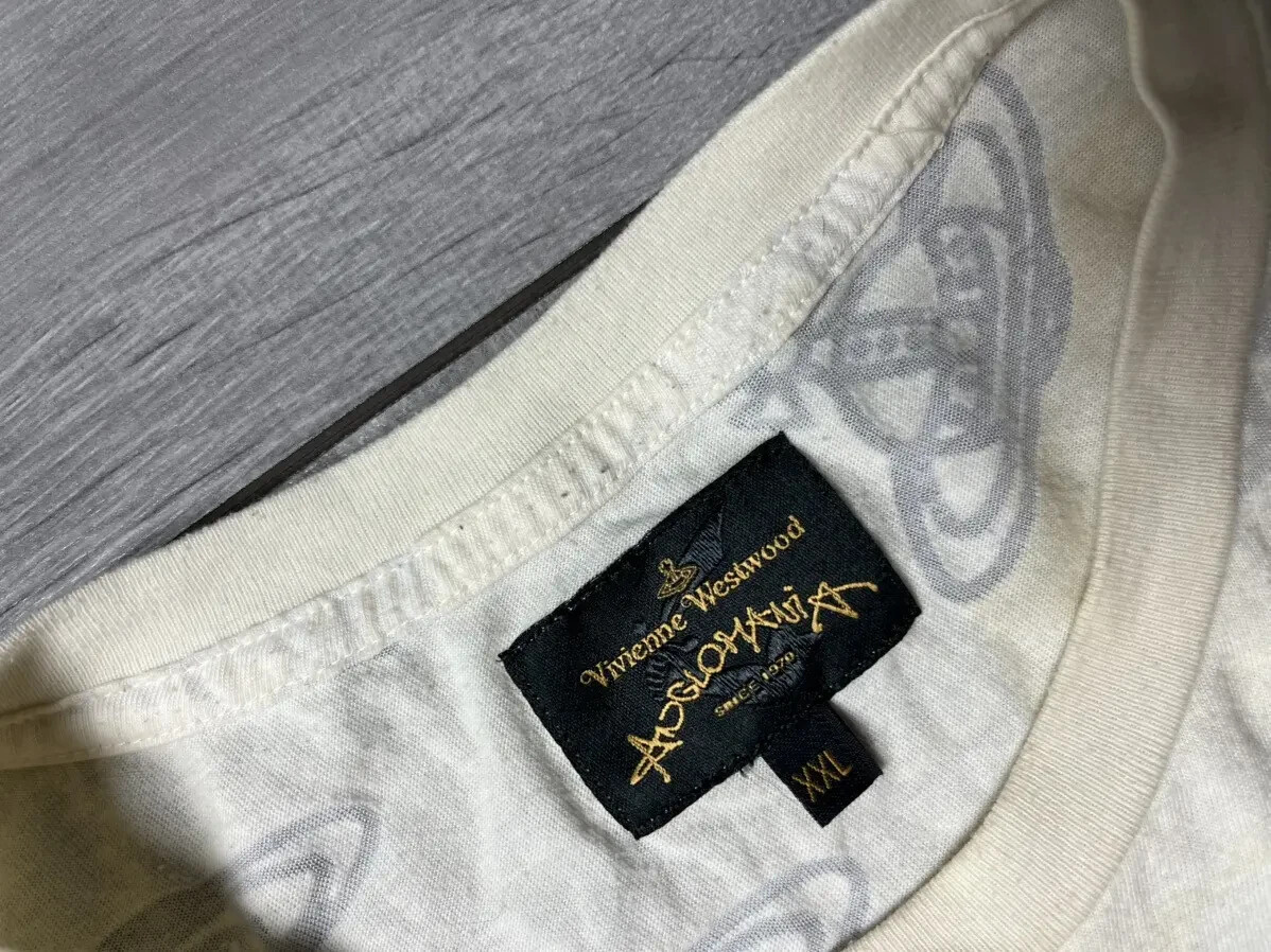 Vivienne Westwood x Anglomania Tshirt sphere monogram size