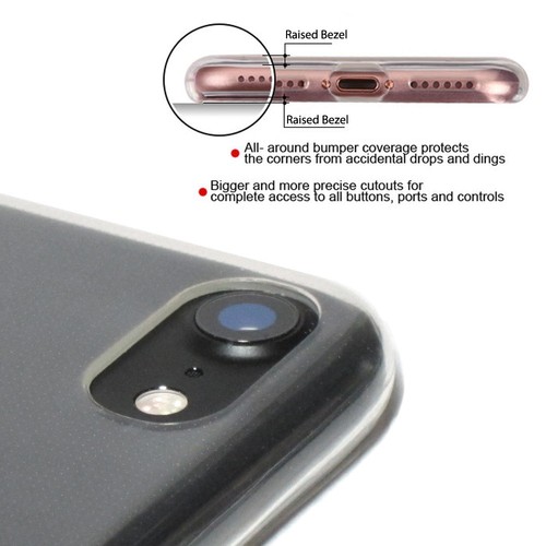 For Apple iPhone 8 Slim-Fit TPU Gel Protector Phone Case - Game Controller - Picture 3 of 3