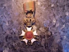beautiful Belgian military medal enamel half size