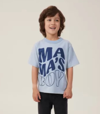 トップス A Cotton:On Kids Short Sleeve Print Tee T-Shirt 