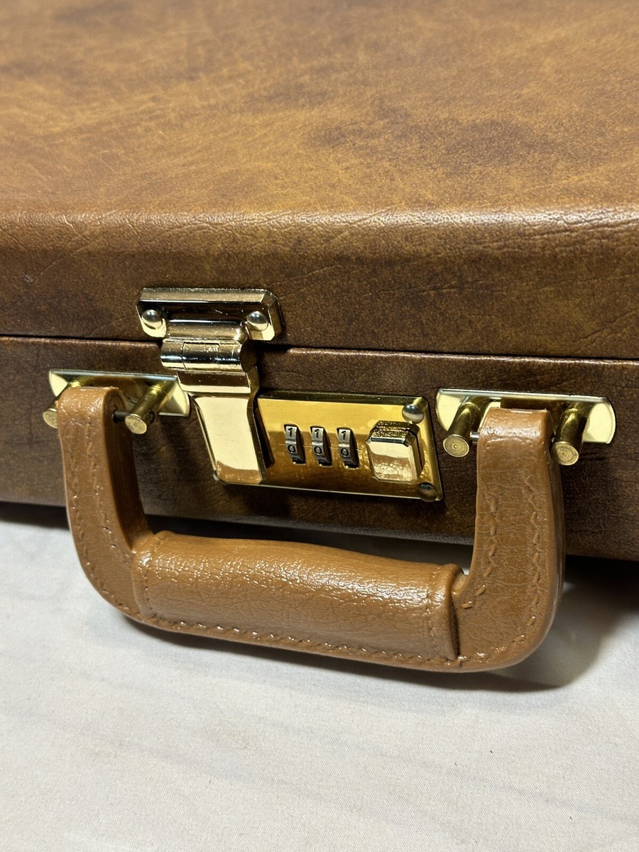 VINTAGE Gun-Ho Sport Cases Leather Gun Rifle Case Briefcase Combo