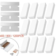 400/800/1200X Single Edge Razor Blades,Replacement Box Cutter Blades Removing