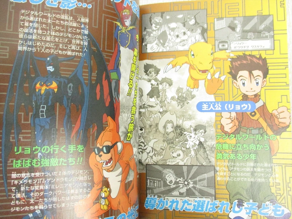 DIGIMON ADVENTURE ANODE CATHODE TAMER Guide WonderSwan Book Japan VJ33 - Image 3 of 4
