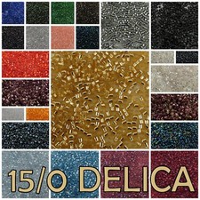 DELICA 15/0 Miyuki Japanese Glass Seed Beads 7g  001-110
