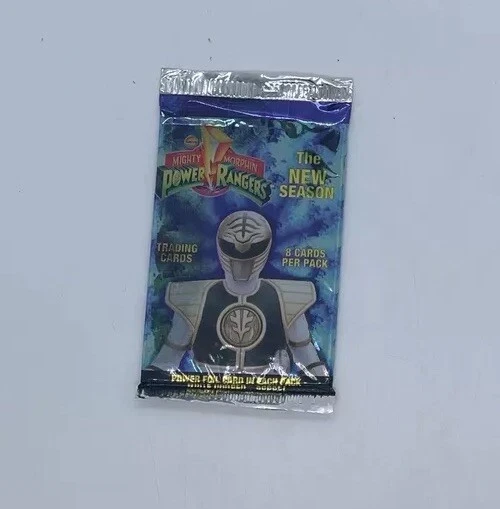 MIGHTY MORPHIN POWER RANGERS THE NEW SEASON TRADING CARDS 8 PACK 1994 - Image 3 of 4