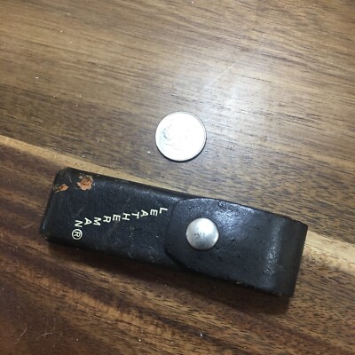 LEATHER VINTAGE ORIGINAL PREMIUM   SHEATH FOR LEATHERMAN  PST SLIM     USA   S2