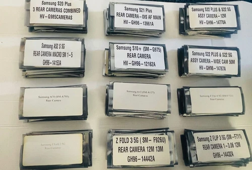 Samsung Galaxy Rear Main Camera flex  All UK lot Models S8,S10+ S20 S20+,S21 A71