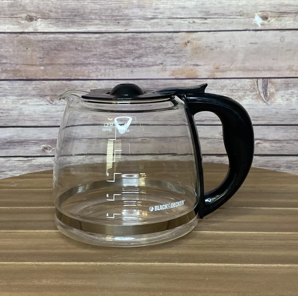Black & Decker Coffee Pot 12-Cup Replacement Carafe,Black