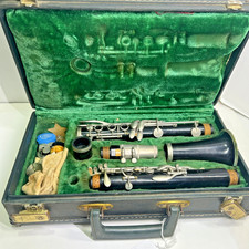 Vintage Woodwind Clarinet With Original John Tirtok Co. Case - Hartford Conn.