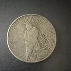 1923 Peace Dollar $1 Silver Coin Circulated Business Strike Uncertified